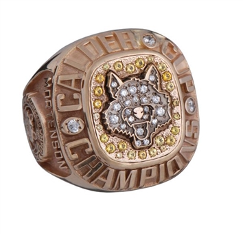 2002 Chicago Wolves AHL Championship Ring - "Mortenson"